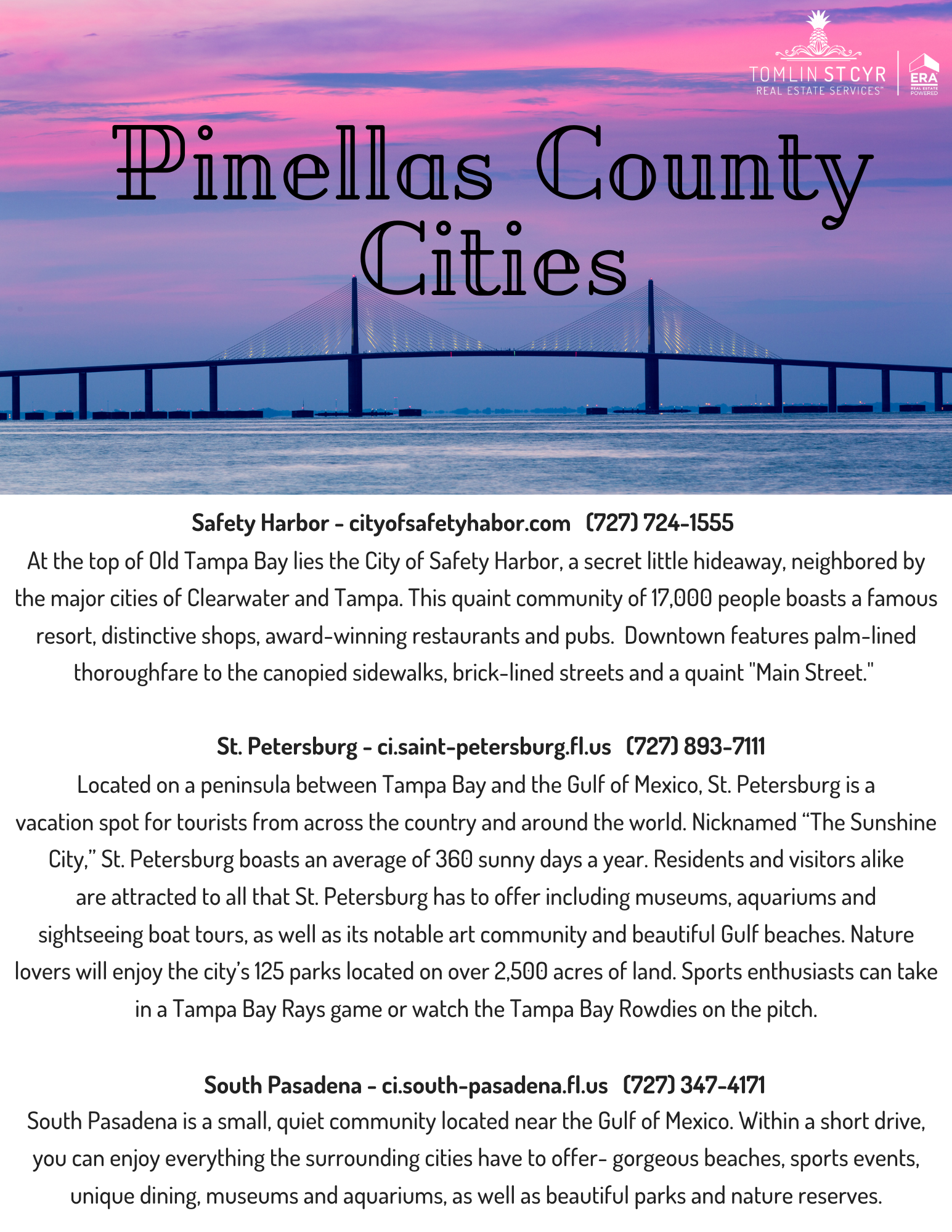 Pinellas County Cities 2